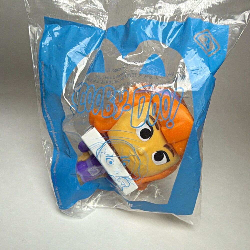 McDonald's Scooby-Doo Daphne Happy Meal Toy Sealed Bag 2021 Ages 4-11